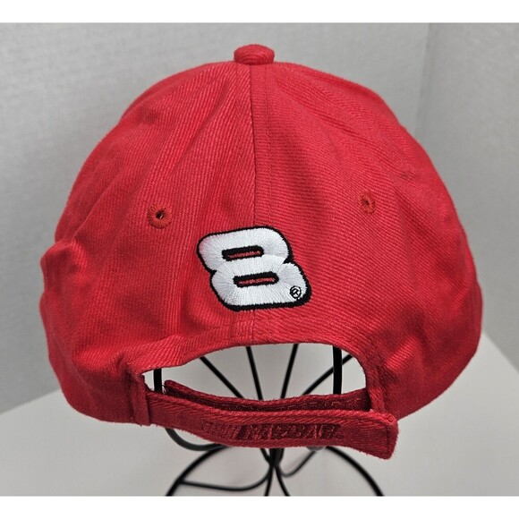 Dale Earnhardt Jr #8 Winners Circle Vintage Nascar Hat Cap Red Budweiser - Picture 4 of 6